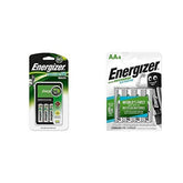 Charger + Rechargeable Batteries Energizer Maxi Charger AA AAA HR6 (4 Units)